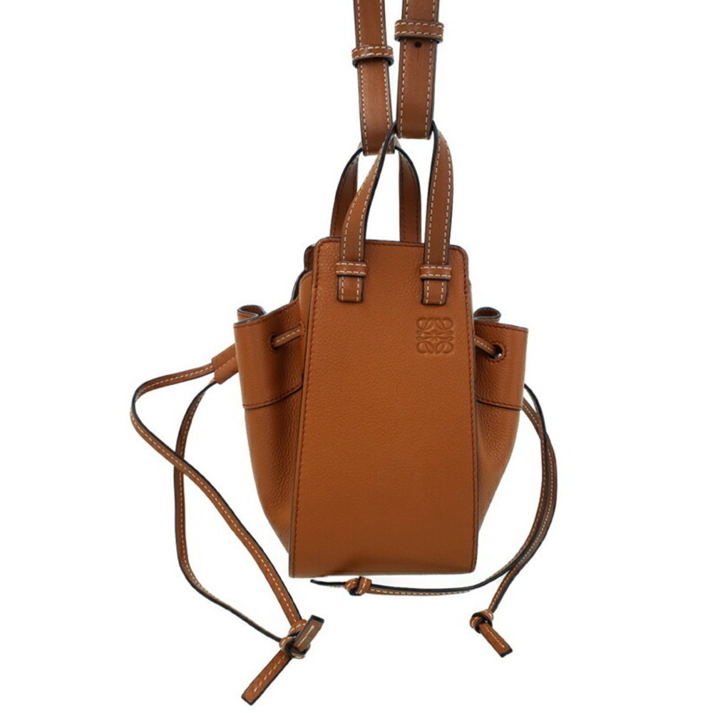 Loewe Hammock Drawstring Calfskin Leather Shoulder Bag